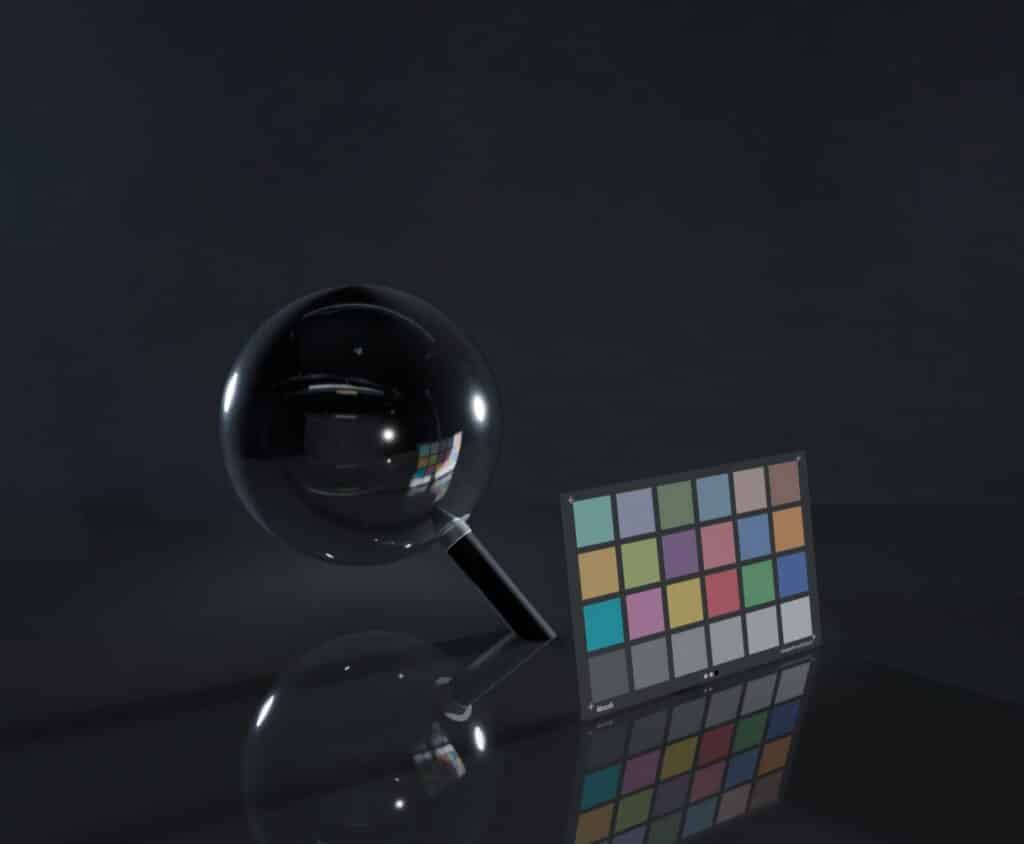 Wonderfilm Pictures VFX Chrome Balls and Colour Chart kit pic-id-99